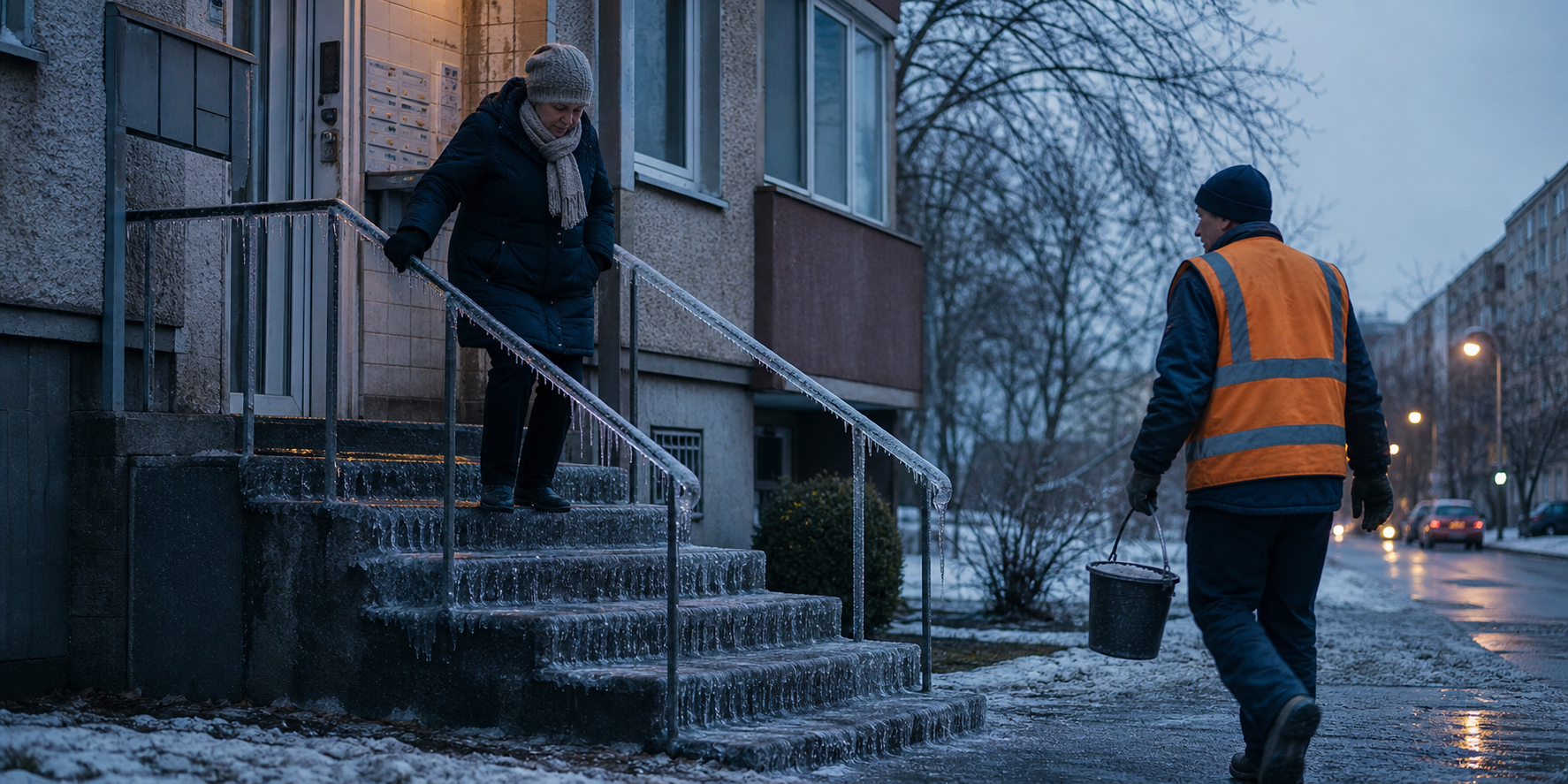 Notfall-Winterdienst für Hausverwaltungen