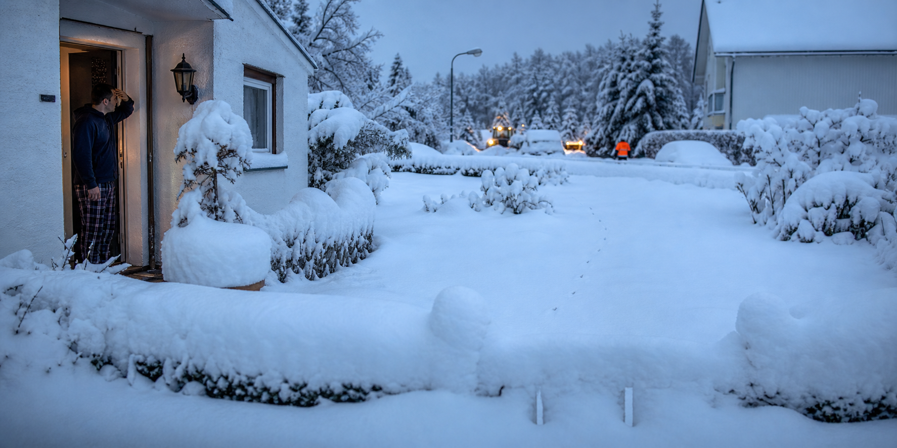 Notfall-Winterdienst für Privathaushalte